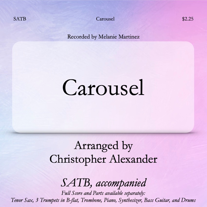 Carátula para "Carousel (arr. Christopher Alexander)" por Timothy Paul Sommers