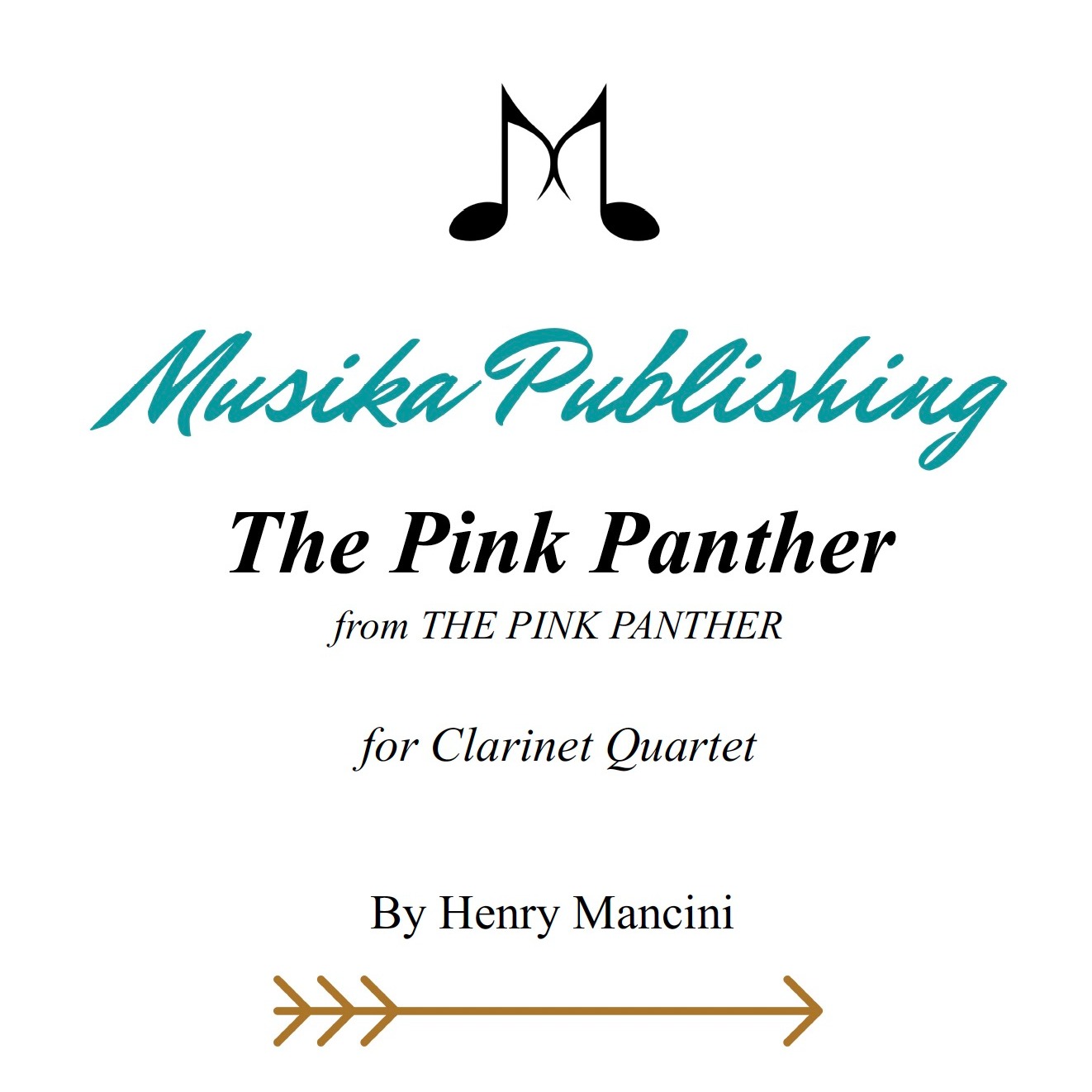 Cover Art for "The Pink Panther (arr. Kate Agioritis)" by 100 Ans De Musiques De Films