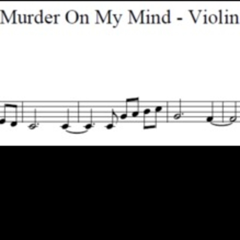 Couverture pour "Murder On My Mind - Violin" par BSR