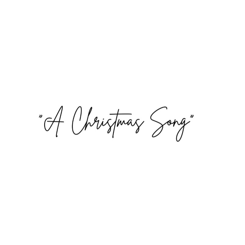 Cover Art for "A Christmas Song" by Marco Beretta