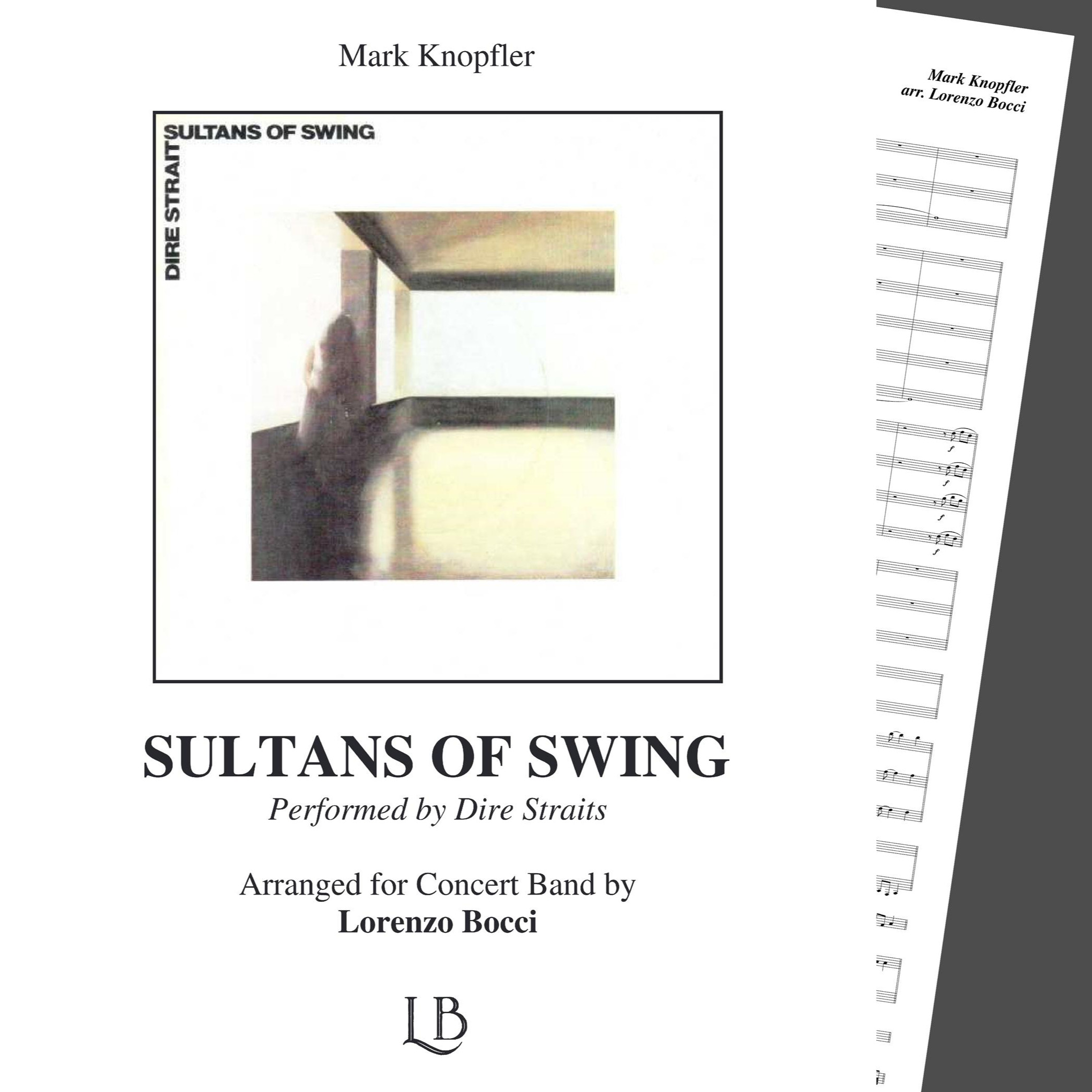 Cover Art for "Sultans Of Swing (arr. Lorenzo Bocci)" by Dire Straits