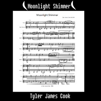 Carátula para "Moonlight Shimmer" por Tyler James Cook (ASCAP)