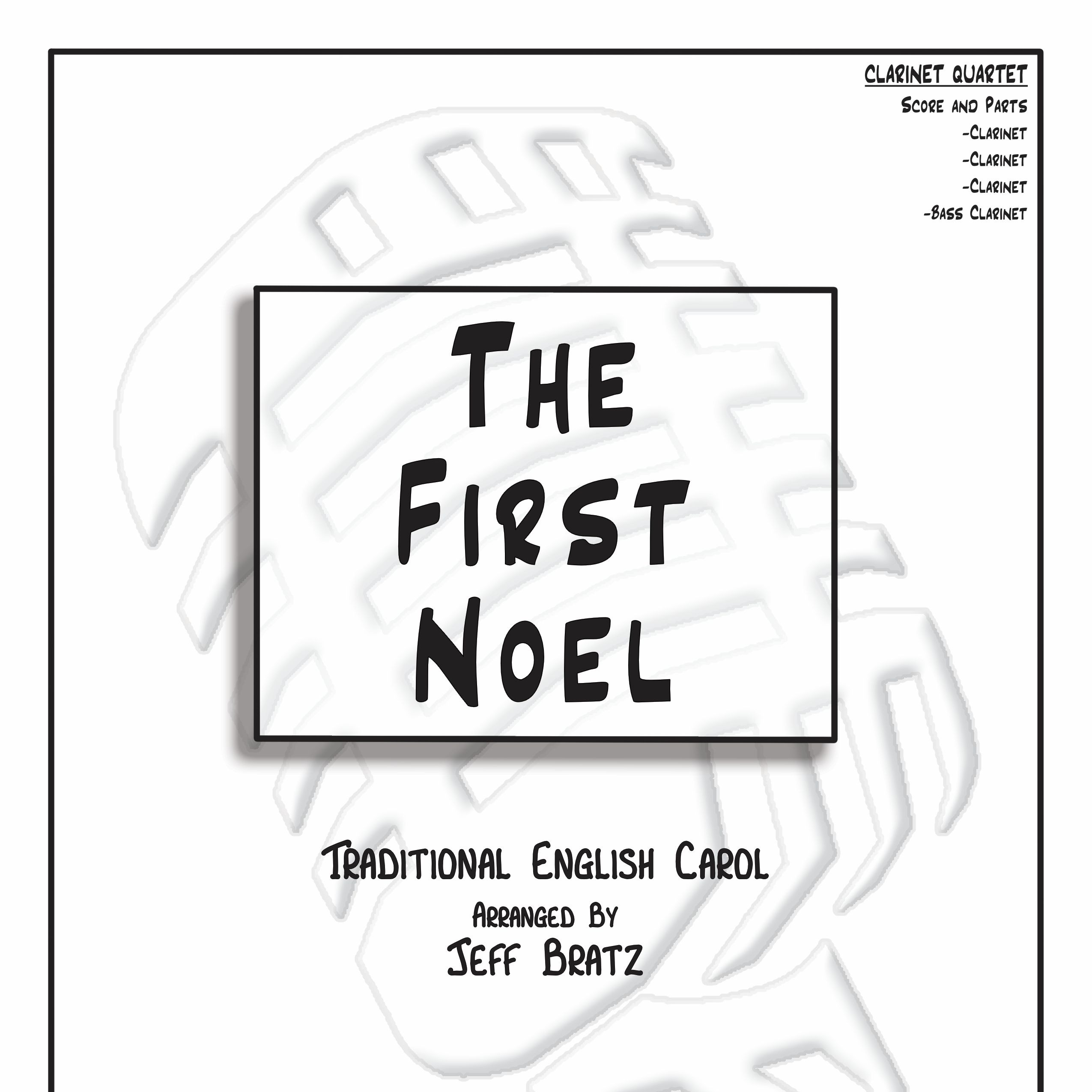 Abdeckung für "The First Noel (arr. Jeff Bratz)" von Traditional