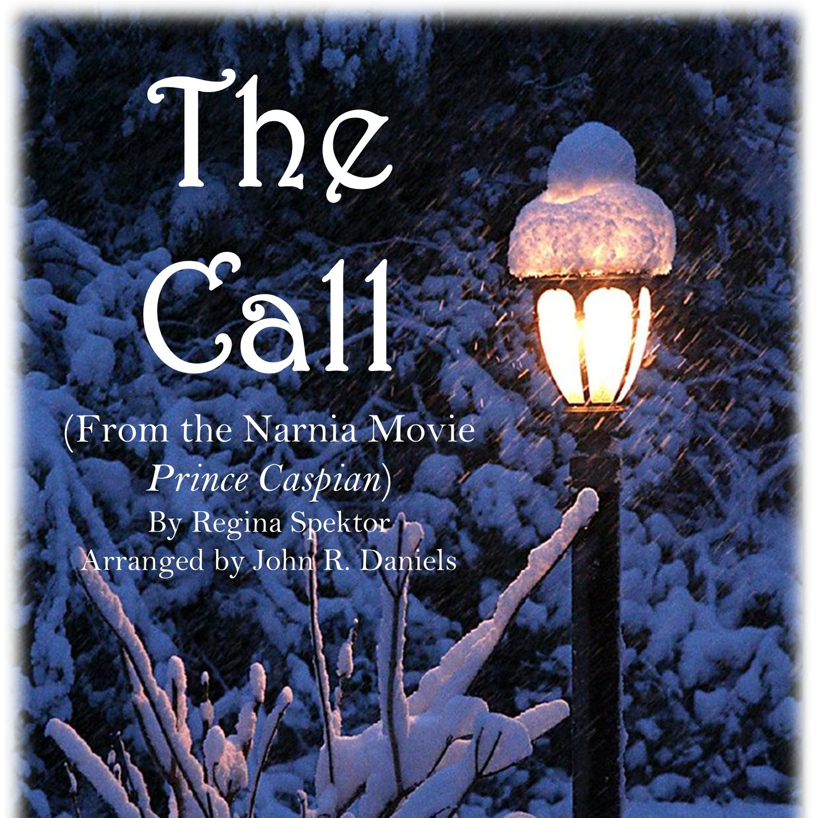 Abdeckung für "The Call (arr. John R. Daniels" von Regina Spektor