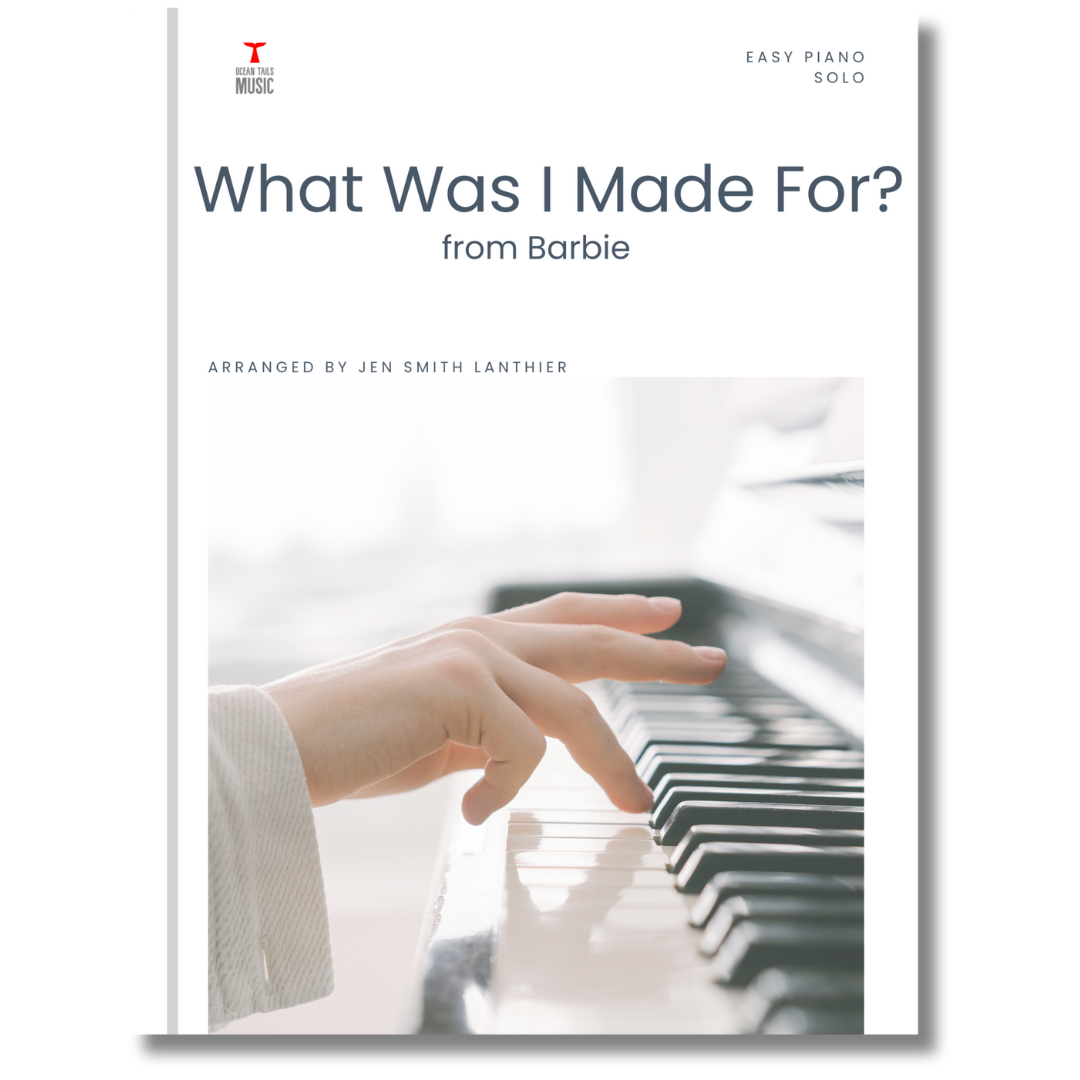 Cover Art for "What Was I Made For? (arr. Jen Smith Lanthier)" by Billie Eilish