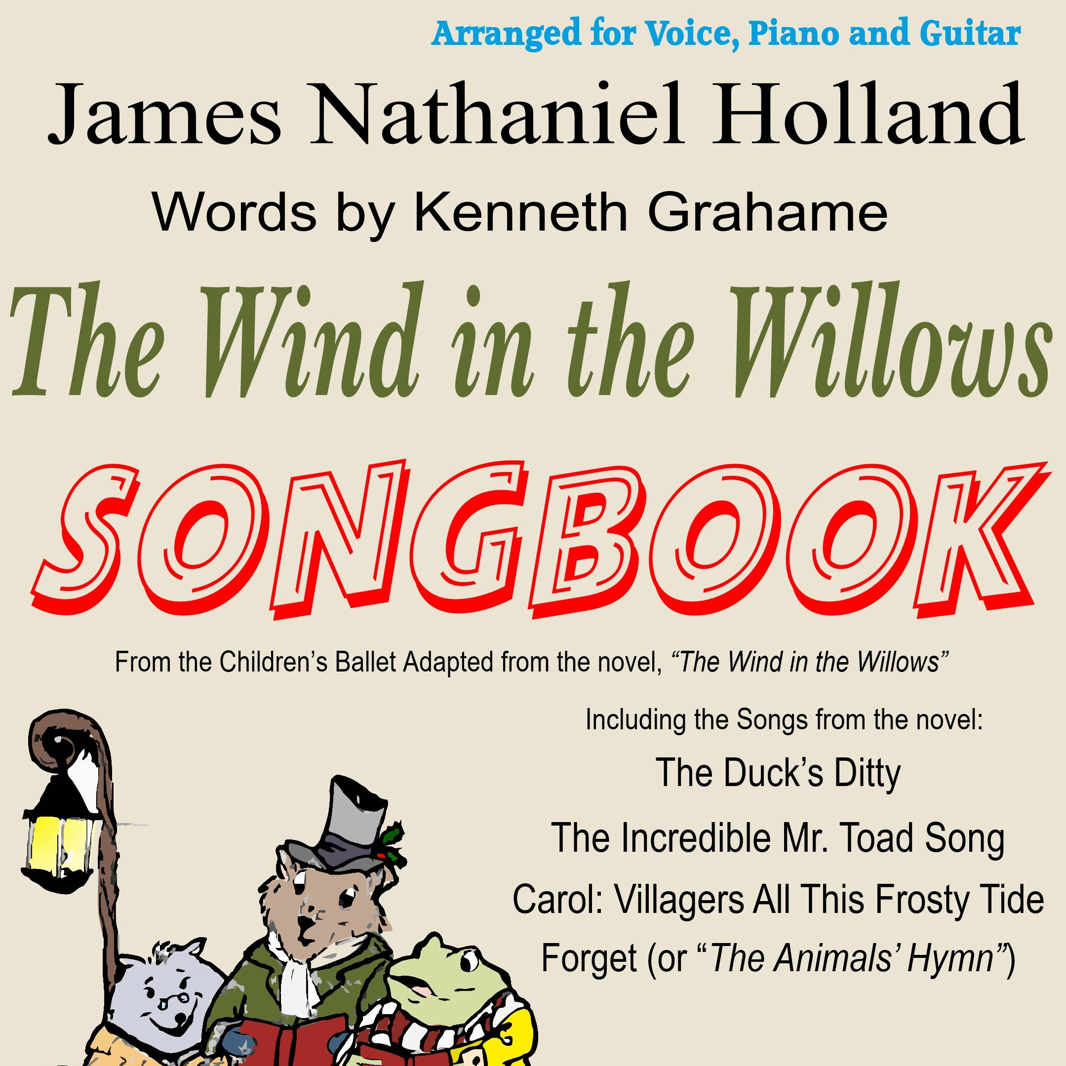 Carátula para "The Wind in the Willows Songbook" por James Nathaniel Holland