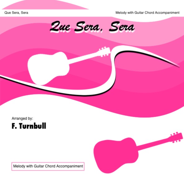 Carátula para "Que Sera, Sera (Whatever Will Be, Will Be) (arr. F. Turnbull)" por Doris Day