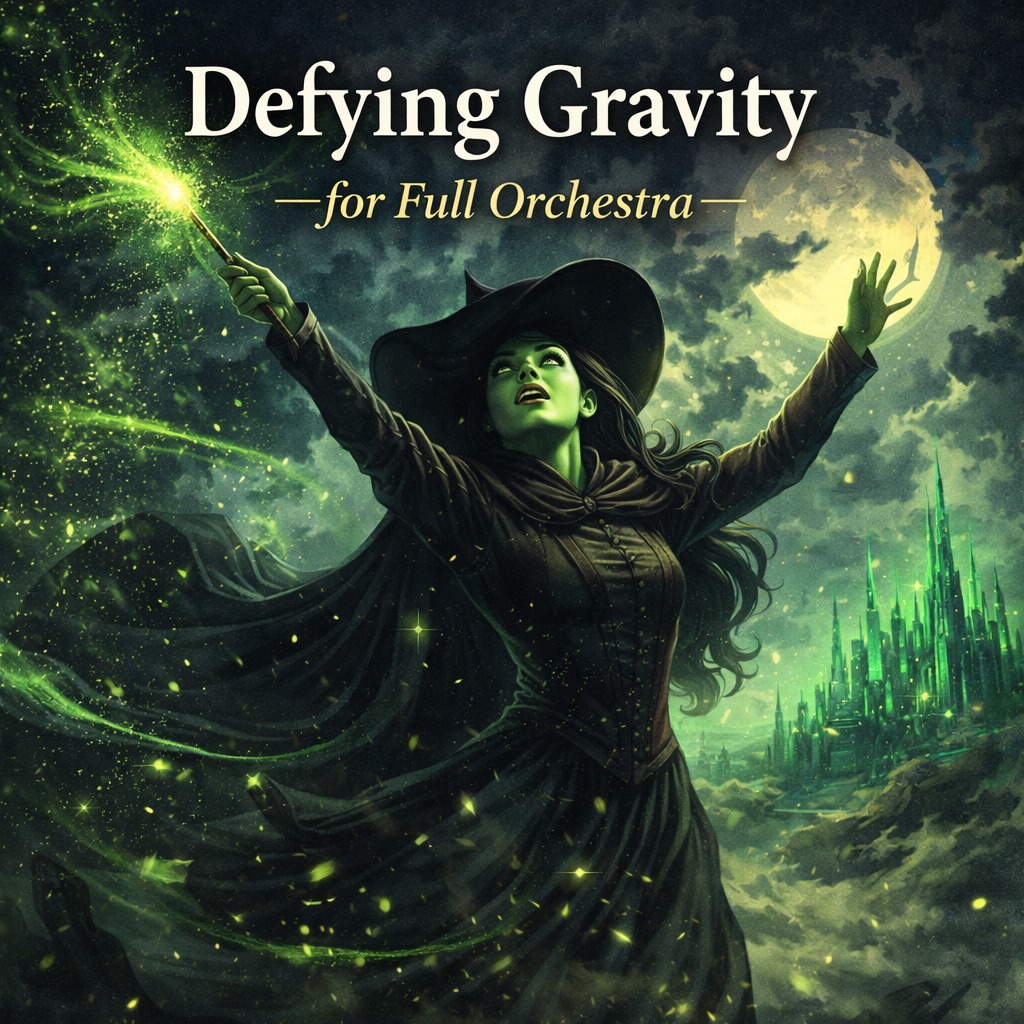 Defying Gravity (arr. Ajlan Akyüz) by Stephen Schwartz Full Orchestra (管弦乐团) 封面