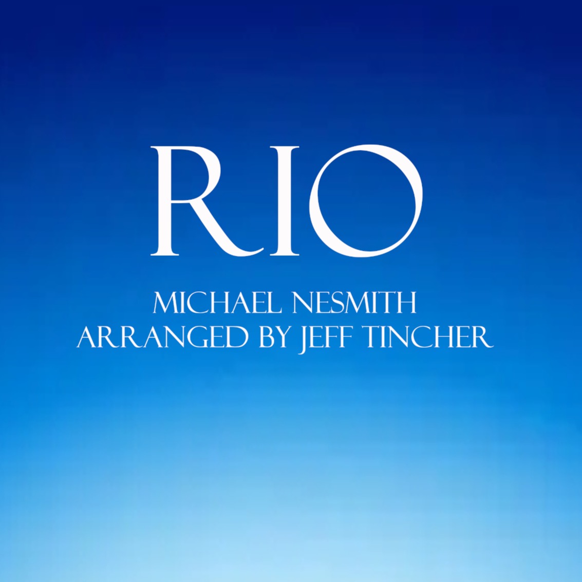 Len Del Rio Rio (arr. Jeff Tincher) por Michael Nesmith Partituras para Agrupación ...