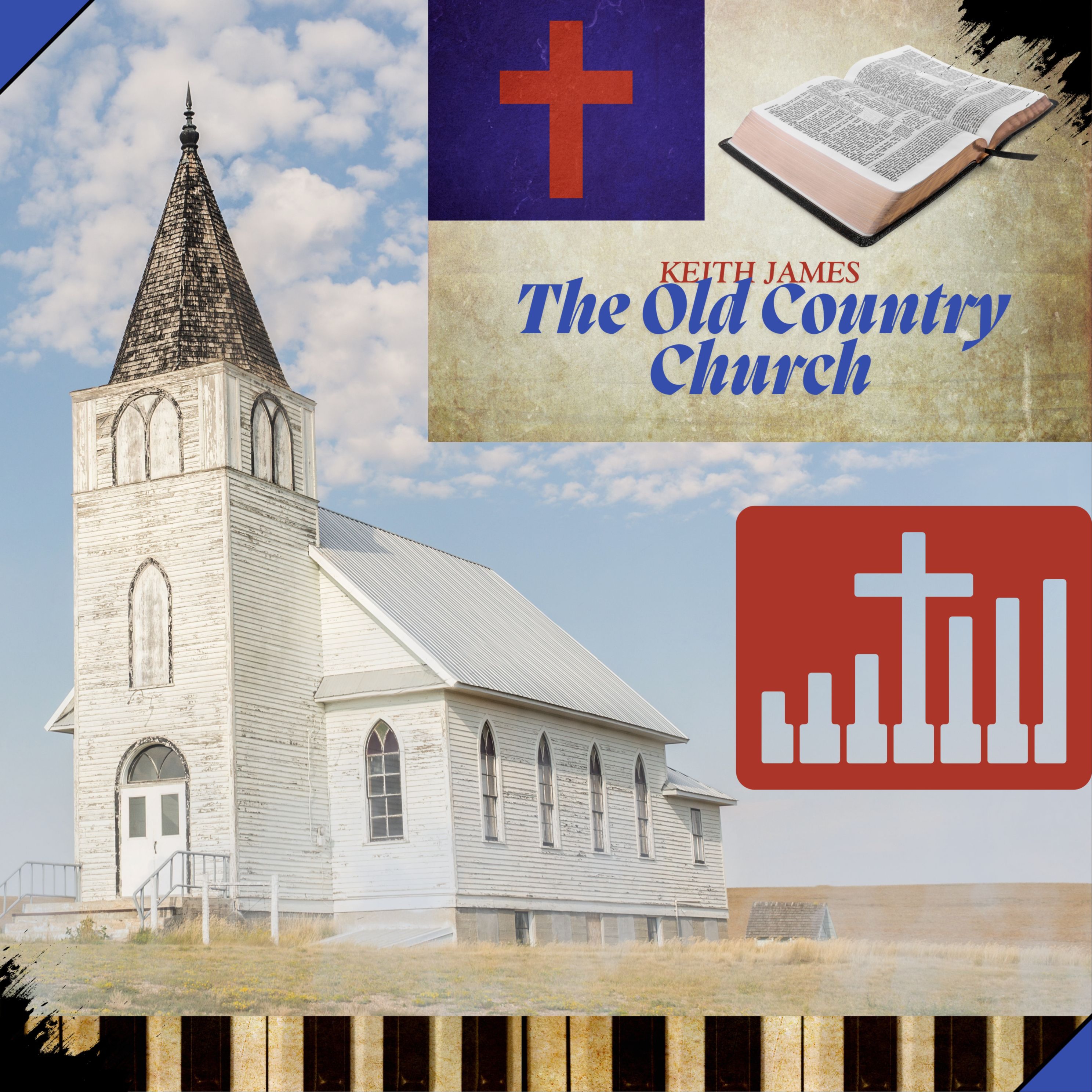 Abdeckung für "The Old Country Church (arr. arr. Keith James)" von Keith James