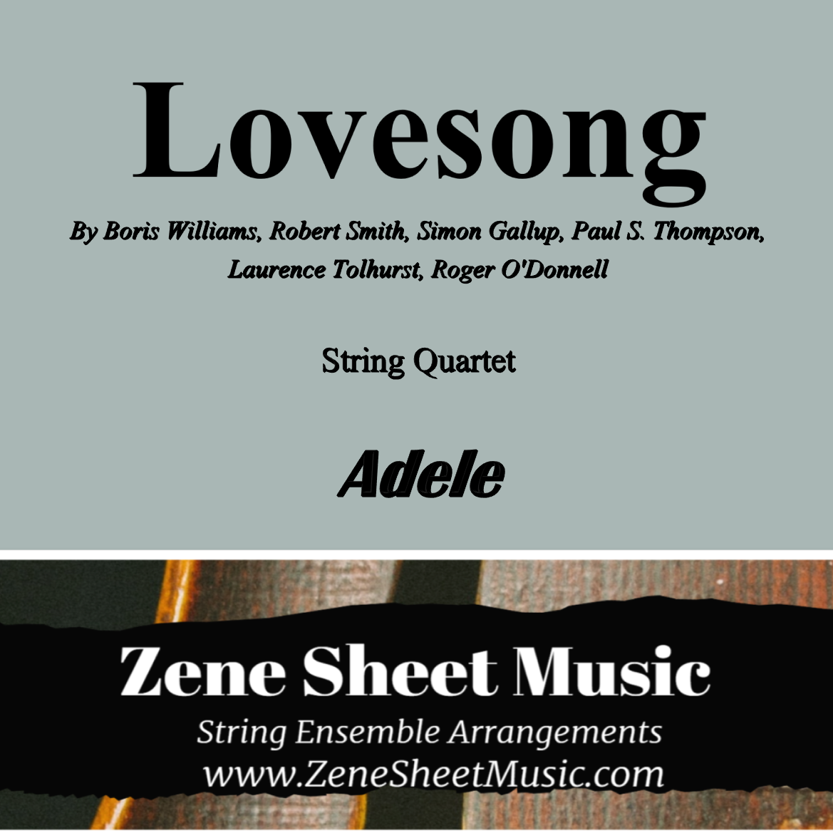 Carátula para "Lovesong (arr. Eve C. Mailly - Zene Strings)" por The Cure