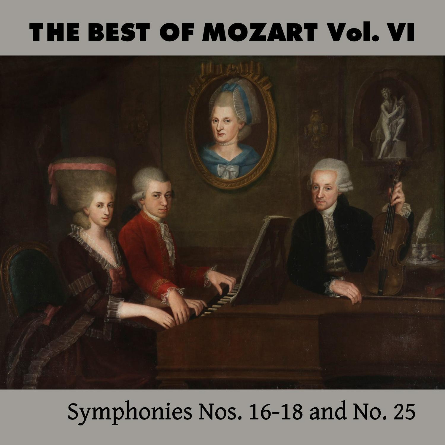 Mozart - Symphony No.25 K.183 - 1st Mov Full Score and Parts Original (arr. poon) by Wolfgang Amadeus Mozart Full Orchestra (莫扎特《第25号交响曲 K.183》第一乐章管弦乐总谱与分谱原版) 封面