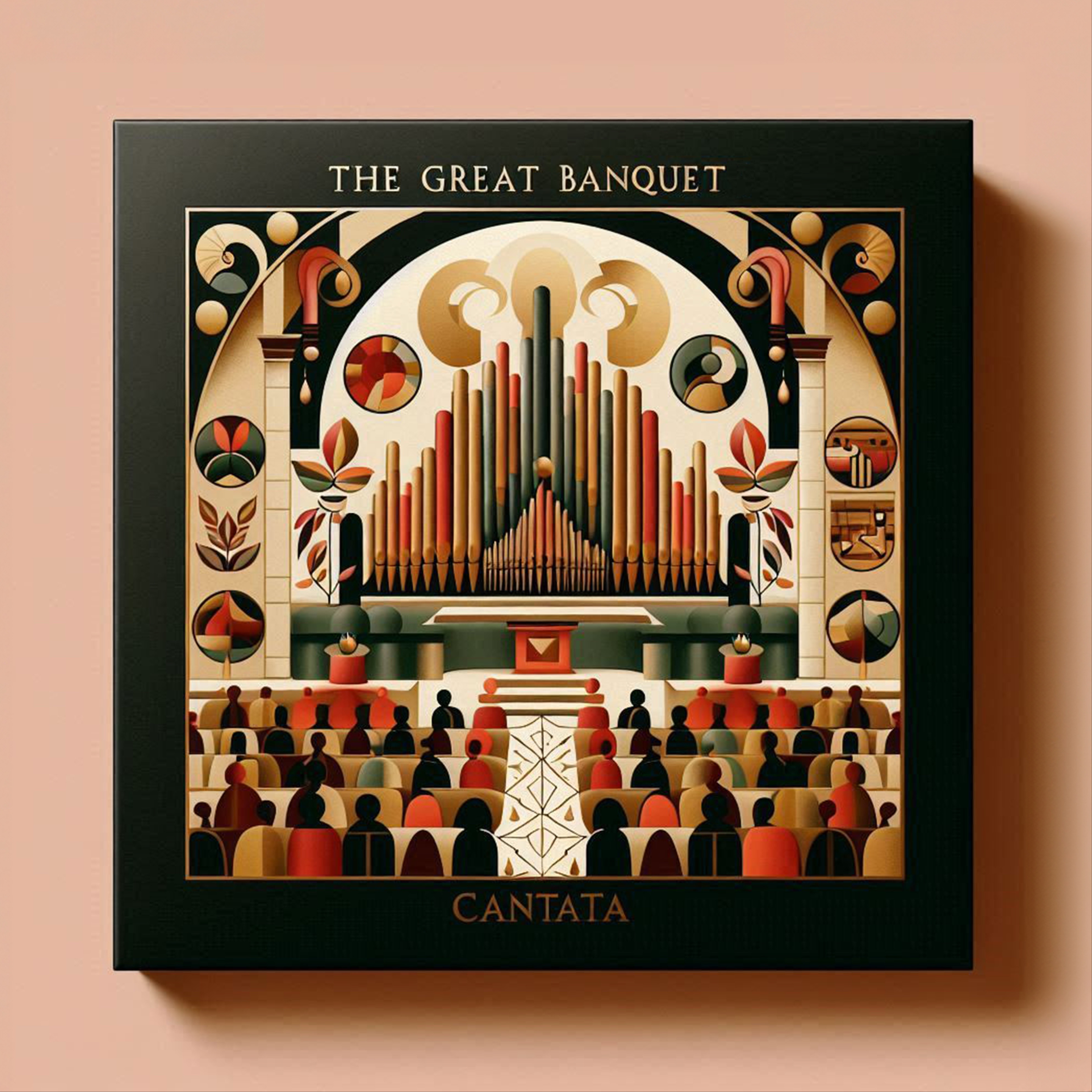 Cover Art for "Das Große Gastmahl - SATB" by Stephan Langenberg