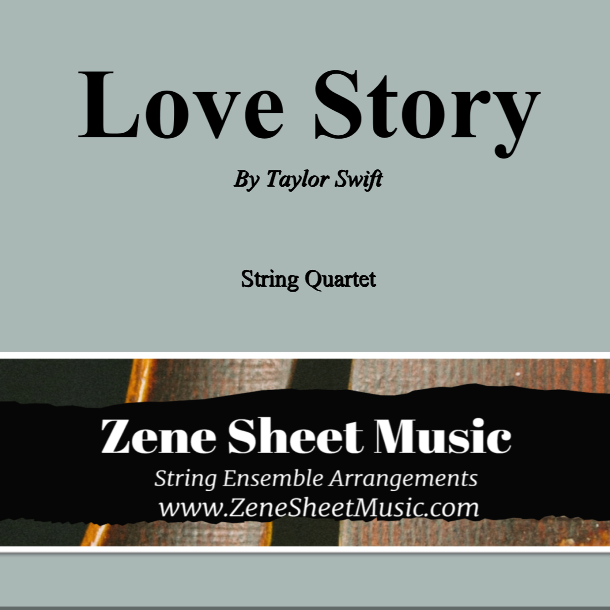 Carátula para "Love Story (arr. Eve C. Mailly - Zene Strings)" por Taylor Swift