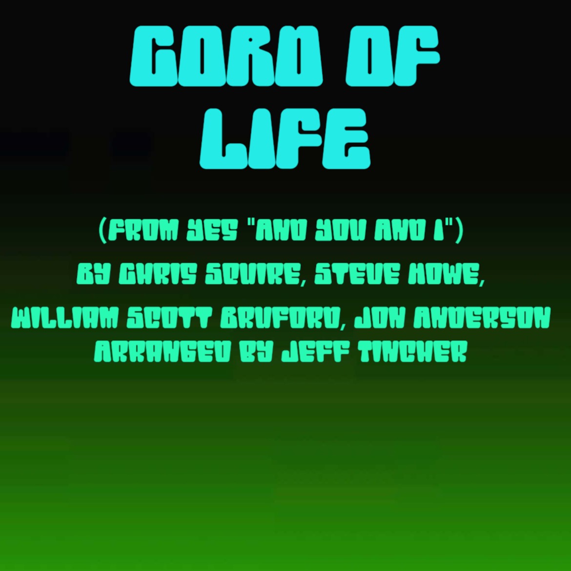 Cover Art for "Cord Of Life (arr. Jeff Tincher)" by Chris Squire