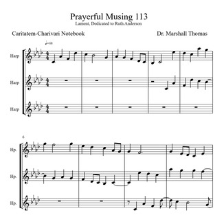 Cover Art for "Prayerful Musing 113" by Celebrity Chamber Players