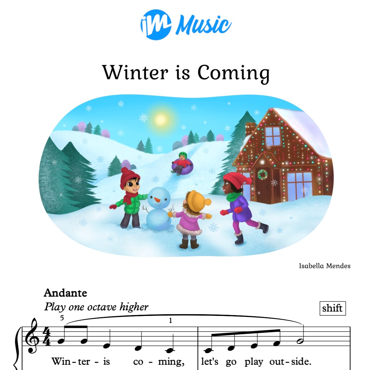 Couverture pour "Winter is Coming" par Isabella Mendes
