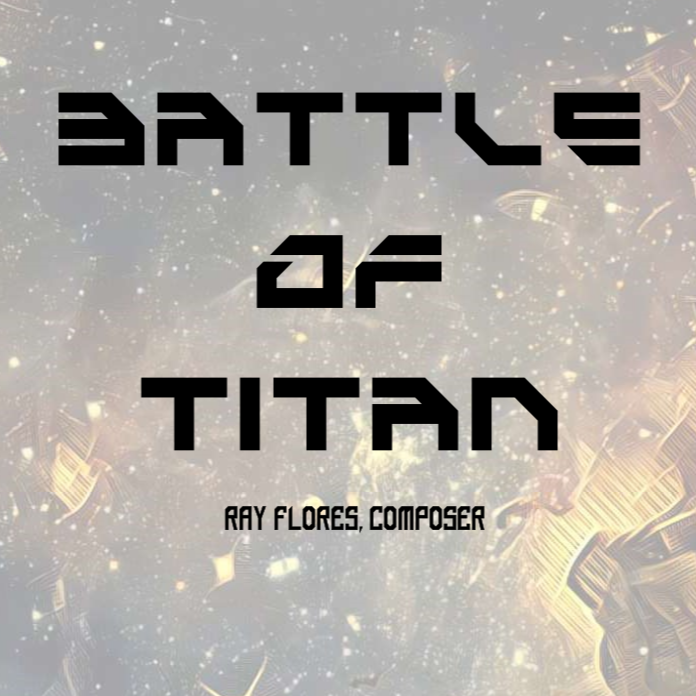 Cover Art for "Battle of Titan" by Ray Flores