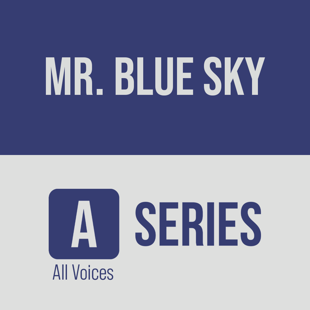 Cover Art for "Mr. Blue Sky (arr. Kohl Kitzmiller)" by Electric Light Orchestra