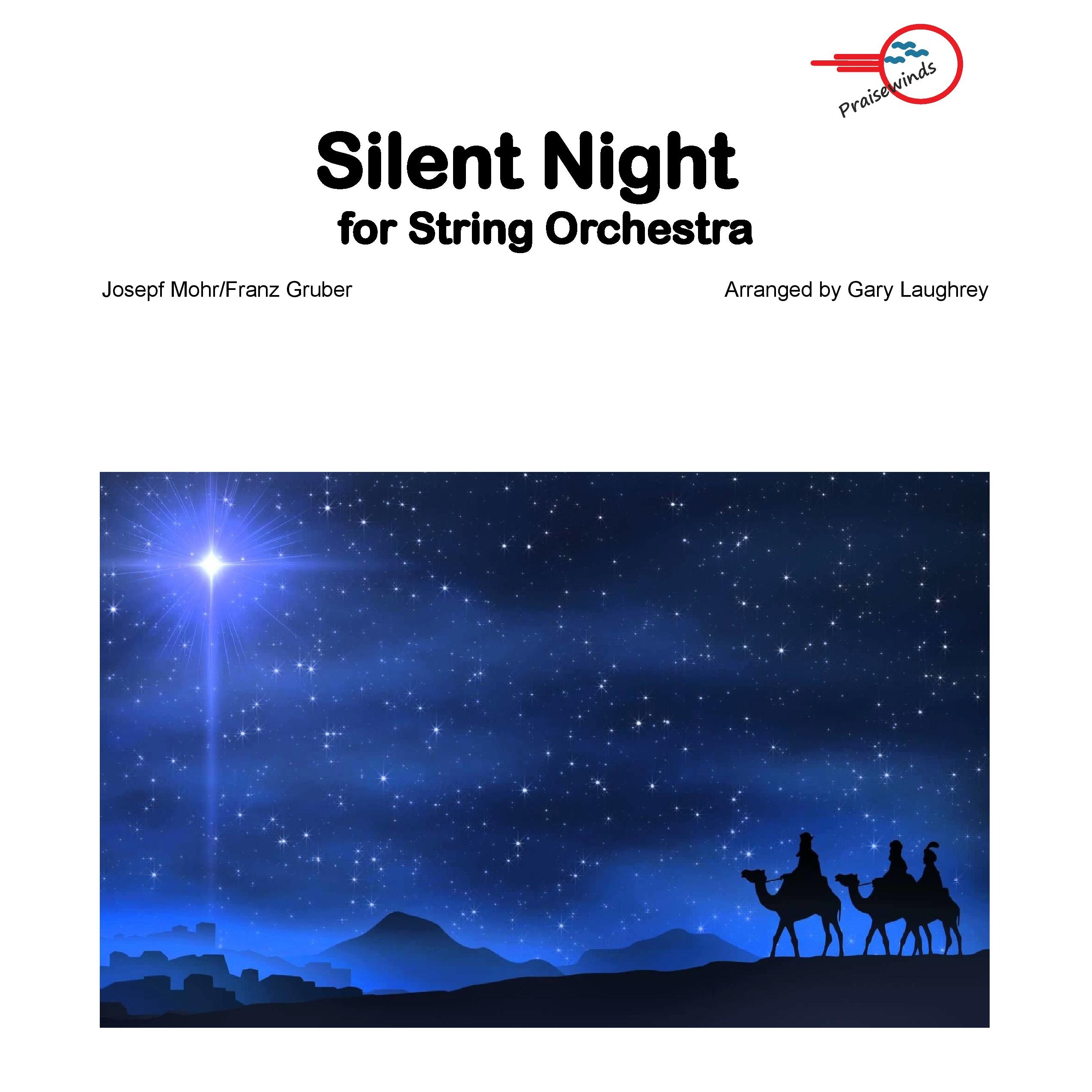 Cover Art for "Silent Night (arr. Gary Laughrey)" by Franz Gruber