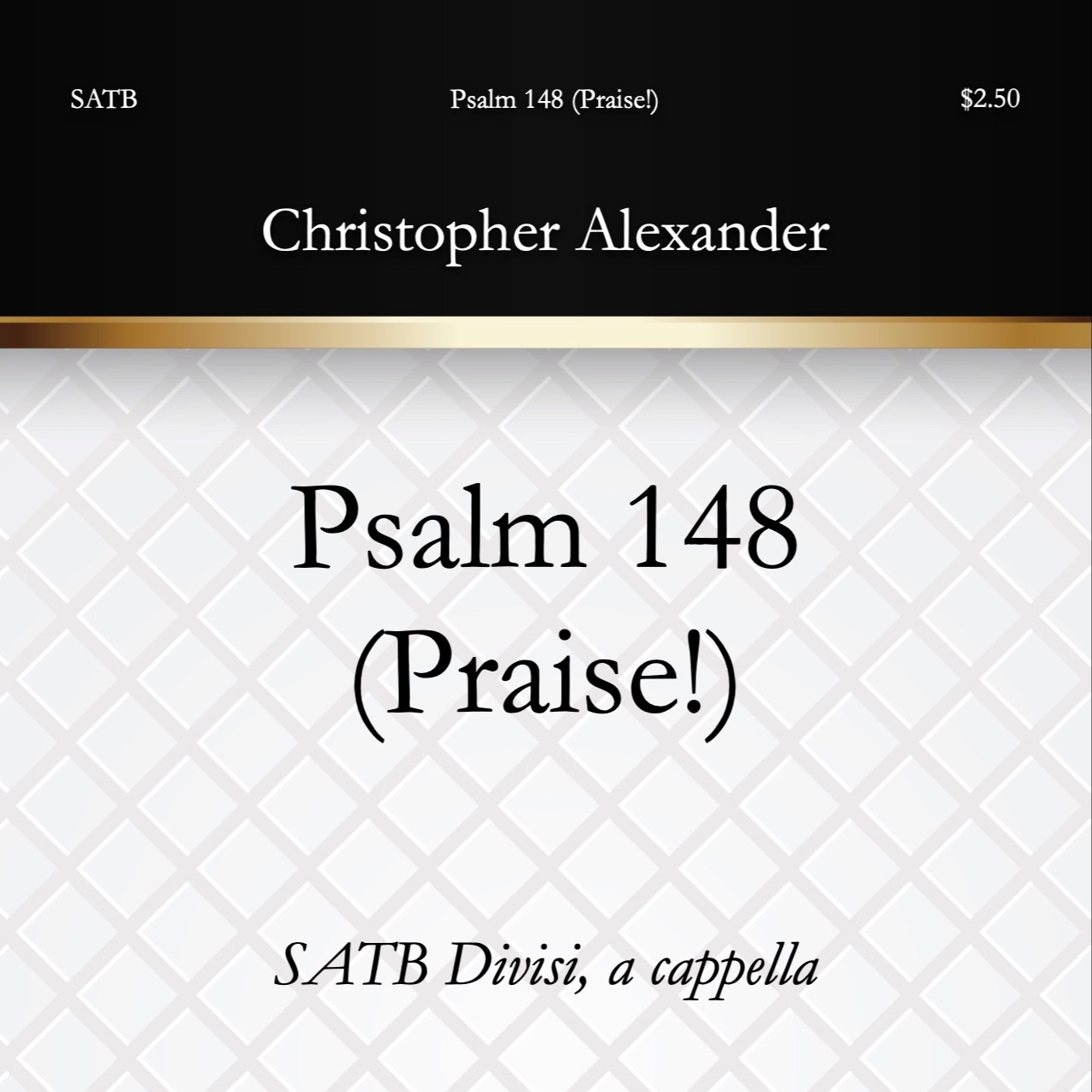 Cover Art for "Psalm 148 (Praise!)" by Christopher Alexander