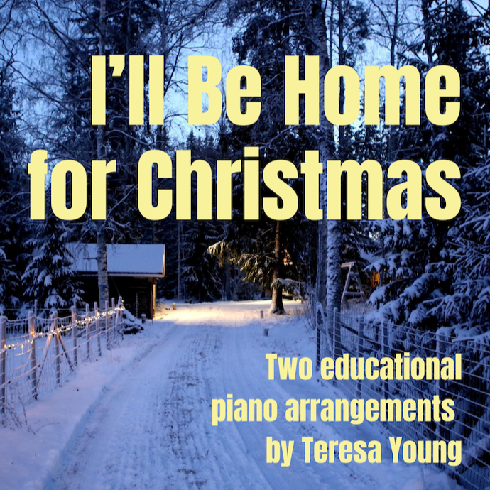 Cover Art for "I'll Be Home For Christmas (arr. Teresa Young)" by Brian McKnight