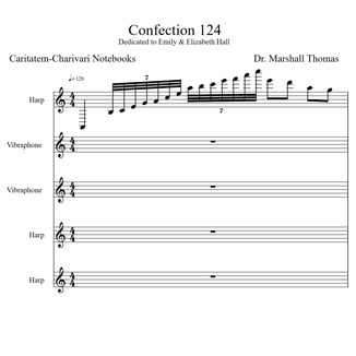 Cover Art for "Confection 124" by Celebrity Chamber Players