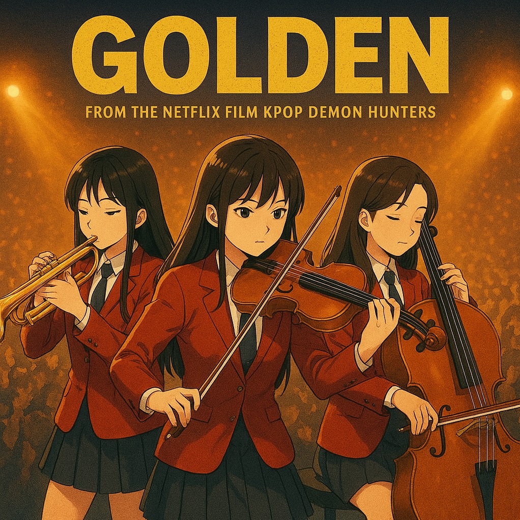 Abdeckung für "Golden (arr. Dan Bradley)" von Huntr/X (Ejae, Audrey Nuna And Rei Ami)