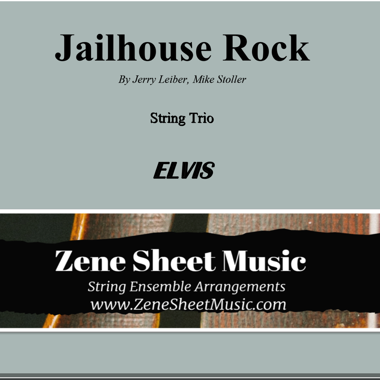 Cover Art for "Jailhouse Rock (arr. Eve C. Mailly - Zene Strings)" by Elvis Presley