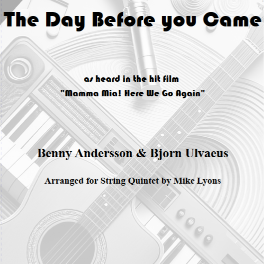 Cover Art for "The Day Before You Came (arr. Mike Lyons)" by Studio Musicians