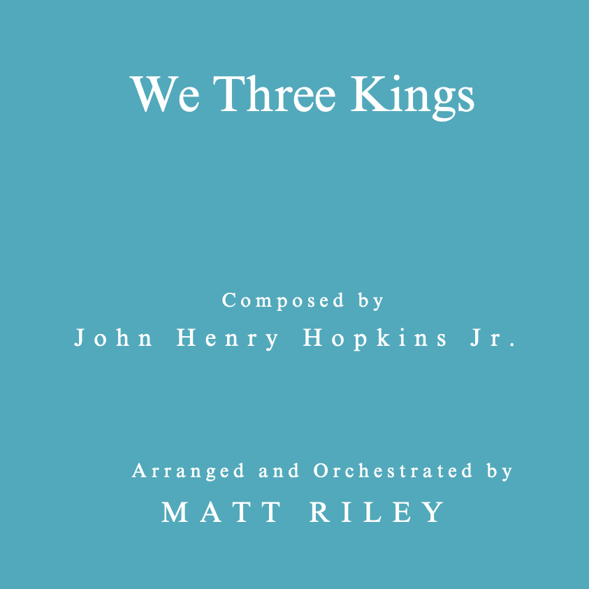 Couverture pour "We Three Kings - Cello & Orchestra (arr. Matt Riley)" par Mykola Leontovych