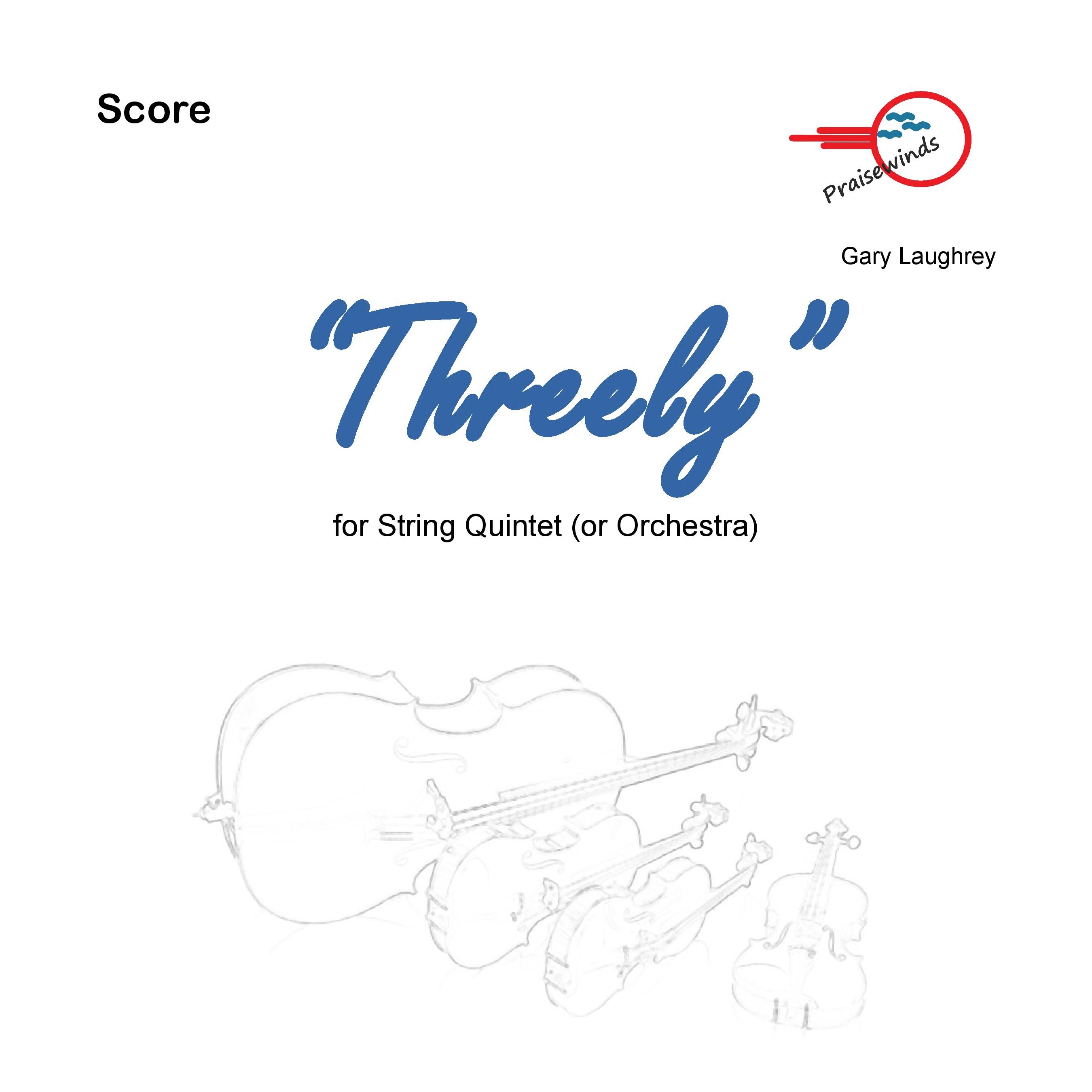 Carátula para "Threely" por Gary Laughrey