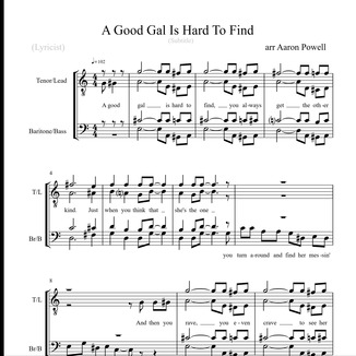 Carátula para "A Good Man Is Hard To Find (arr. Aaron Powell)" por Eddie Green