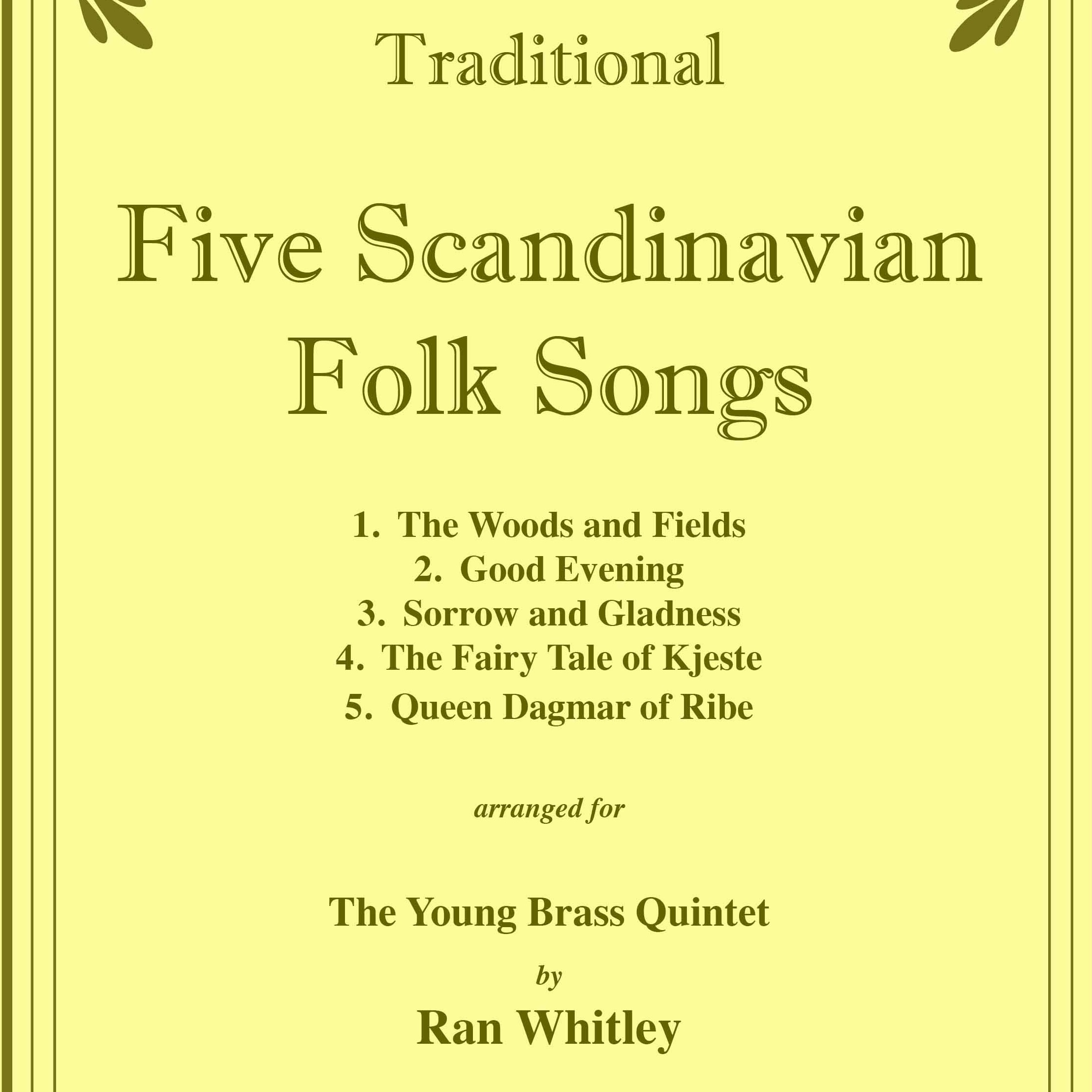 Cover Art for "Five Scandinavian Folk Songs for the Young Brass Quintet (arr. Ran Whitley)" by Various