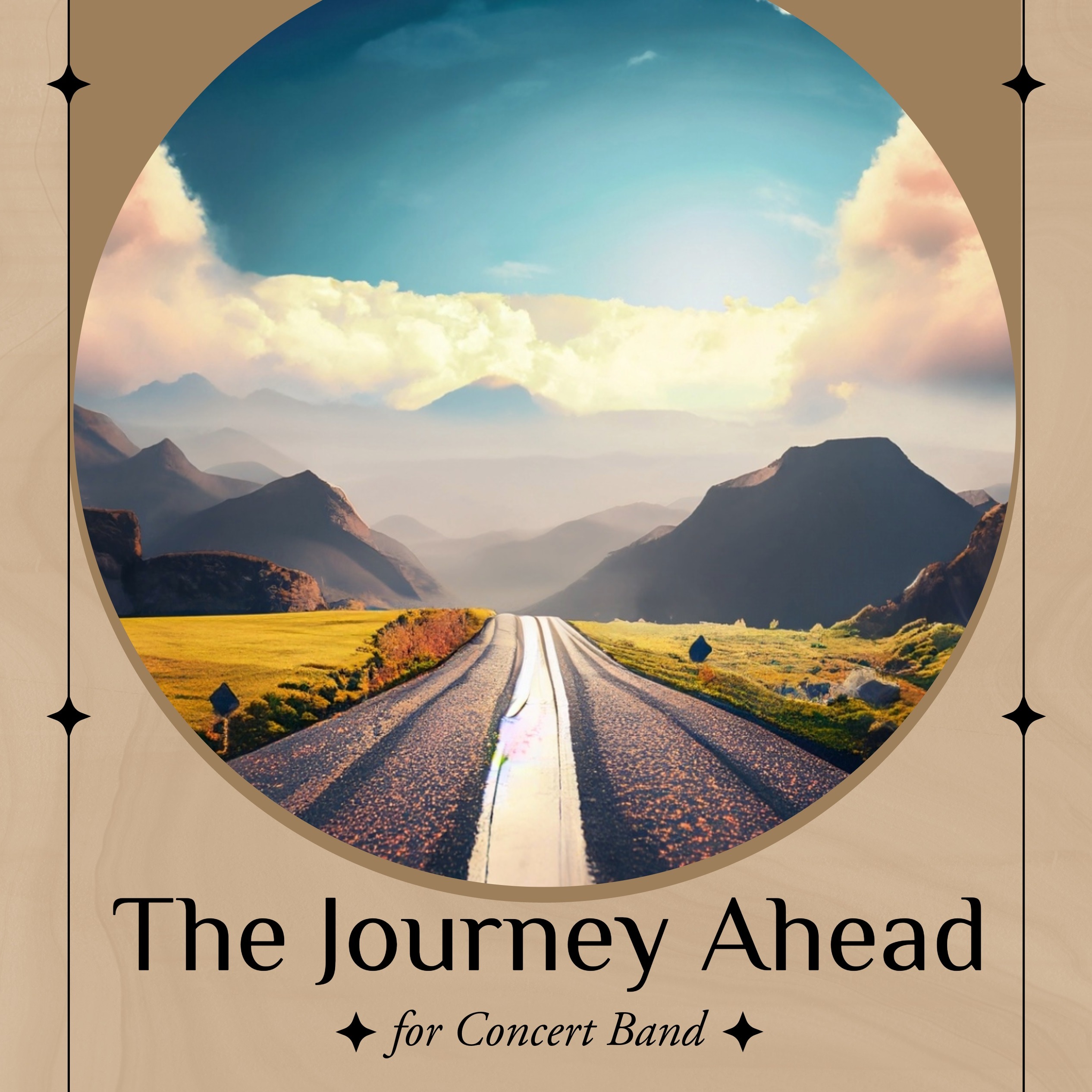 Cover Art for "The Journey Ahead" by Ray Flores