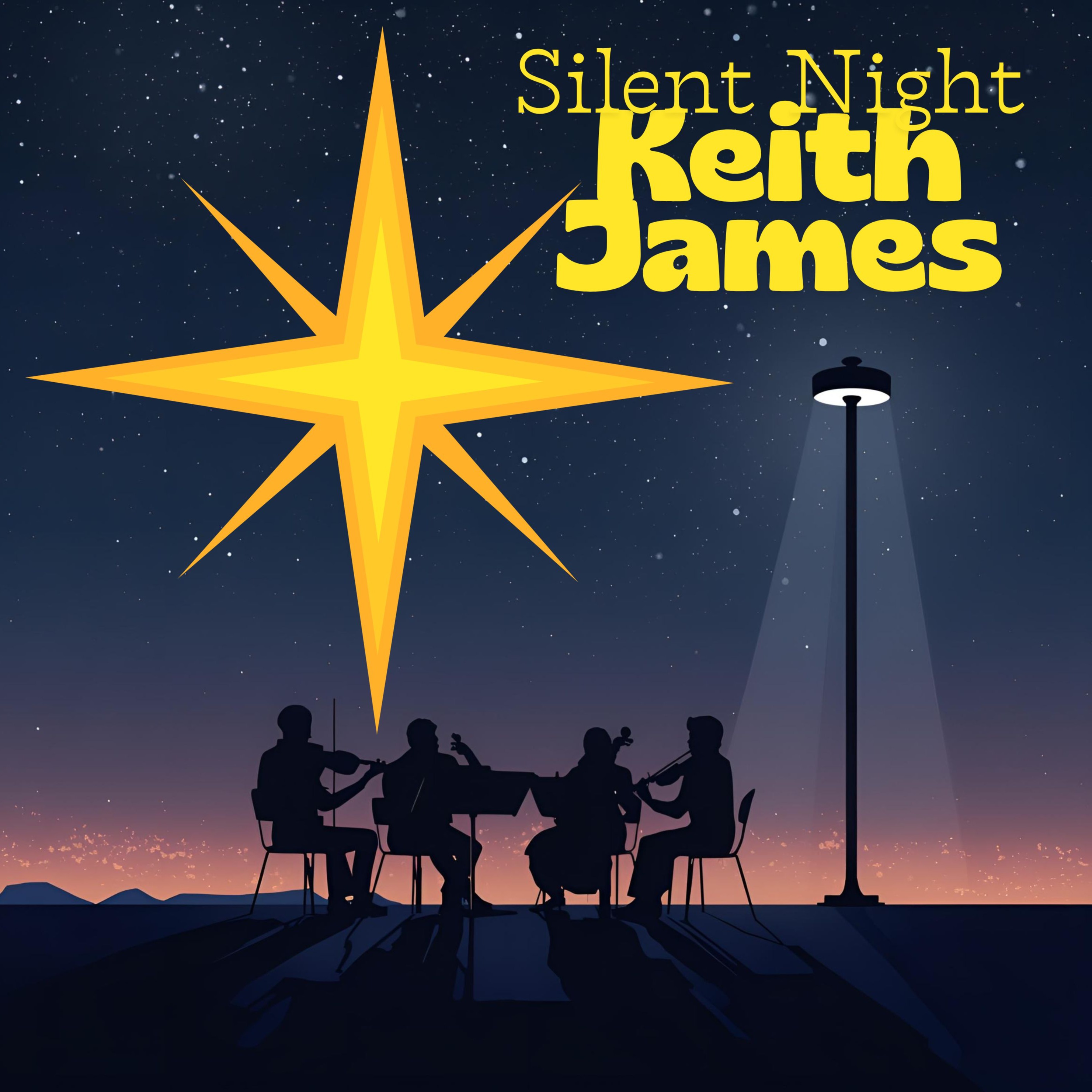 Cover Art for "Silent Night (arr. Keith James)" by Keith James