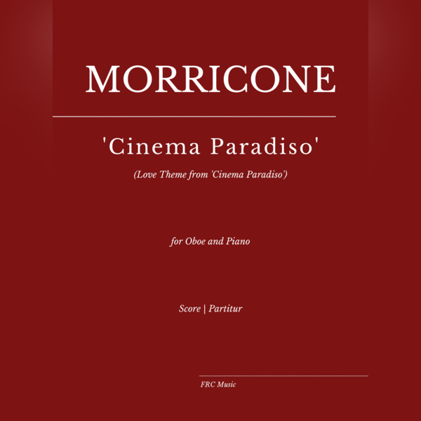 Cover Art for "Cinema Paradiso (arr. Flavio Regis Cunha)" by Andrea Morricone
