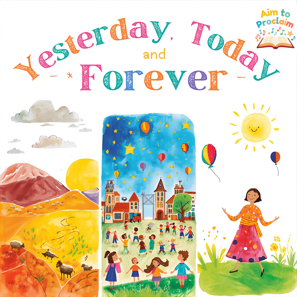 Carátula para "Yesterday, Today, and Forever" por Aim to Proclaim
