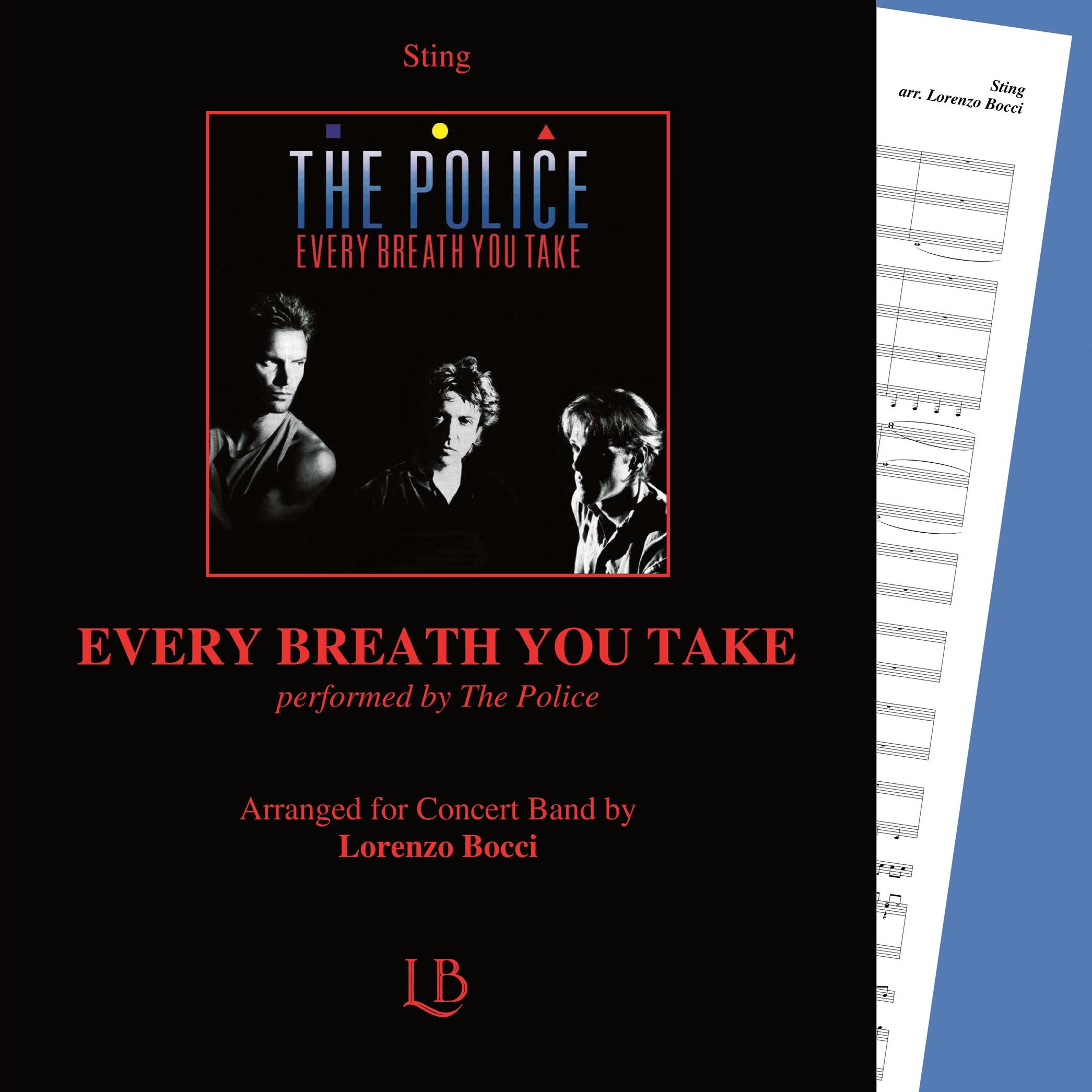 Cover Art for "Every Breath You Take (arr. Lorenzo Bocci)" by The Police