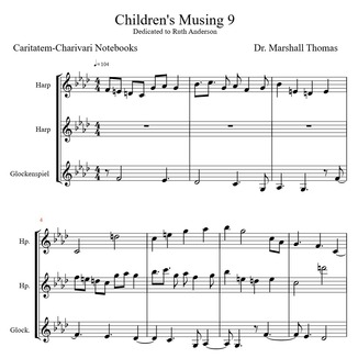 Cover Art for "Children's Musing 9" by Celebrity Chamber Players