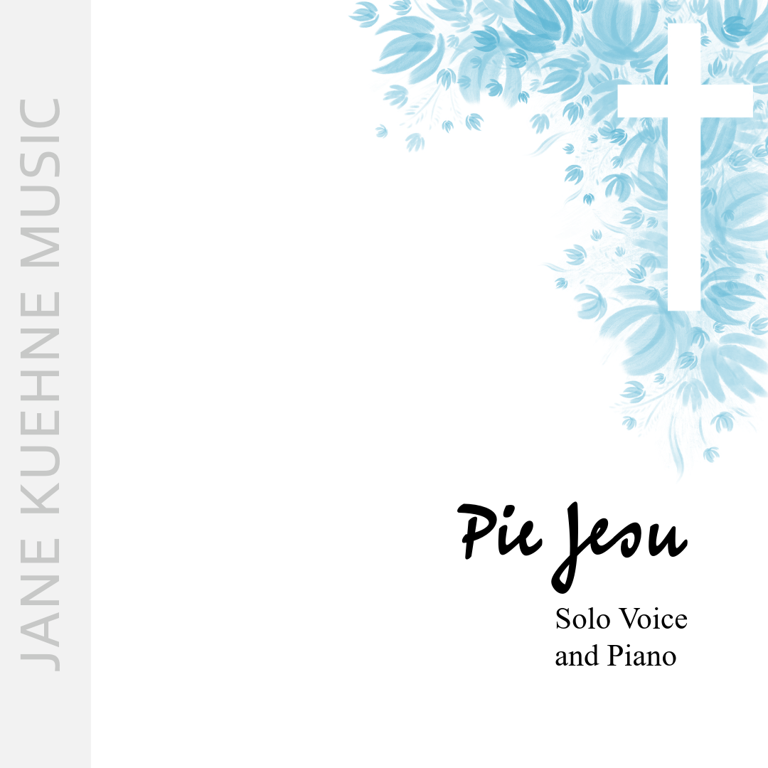 Abdeckung für "Pie Jesu" von Jane M. Kuehne