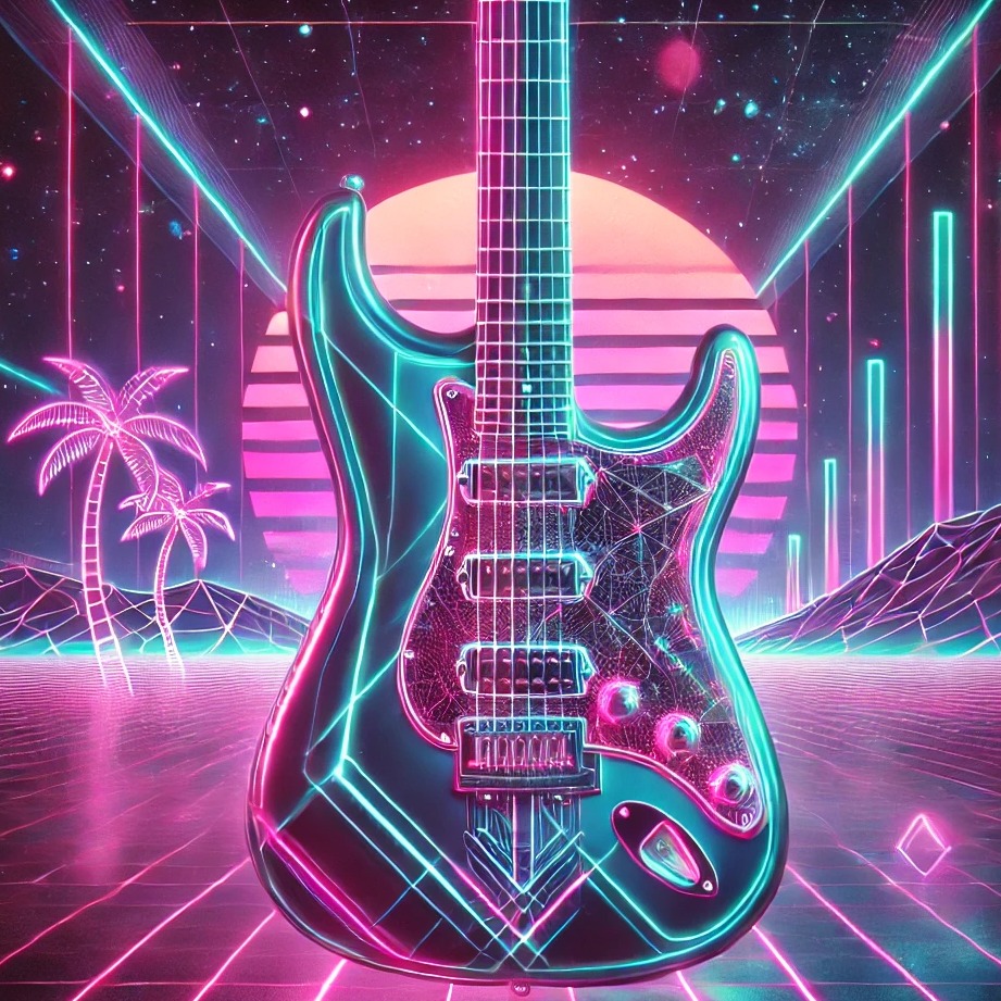 Cover Art for "B minor / D Major Backing Track | Synthwave Electronic Music" by Brian Streckfus