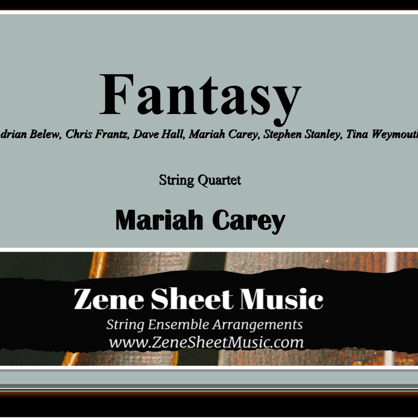 Cover Art for "Fantasy (arr. Eve C. Mailly - Zene Strings)" by Mariah Carey