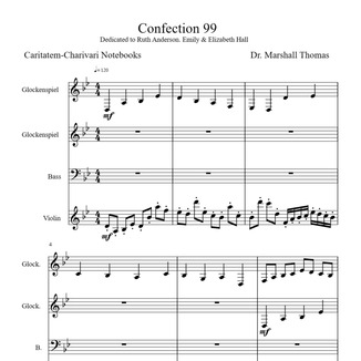 Cover Art for "Confection 99" by Celebrity Chamber Players