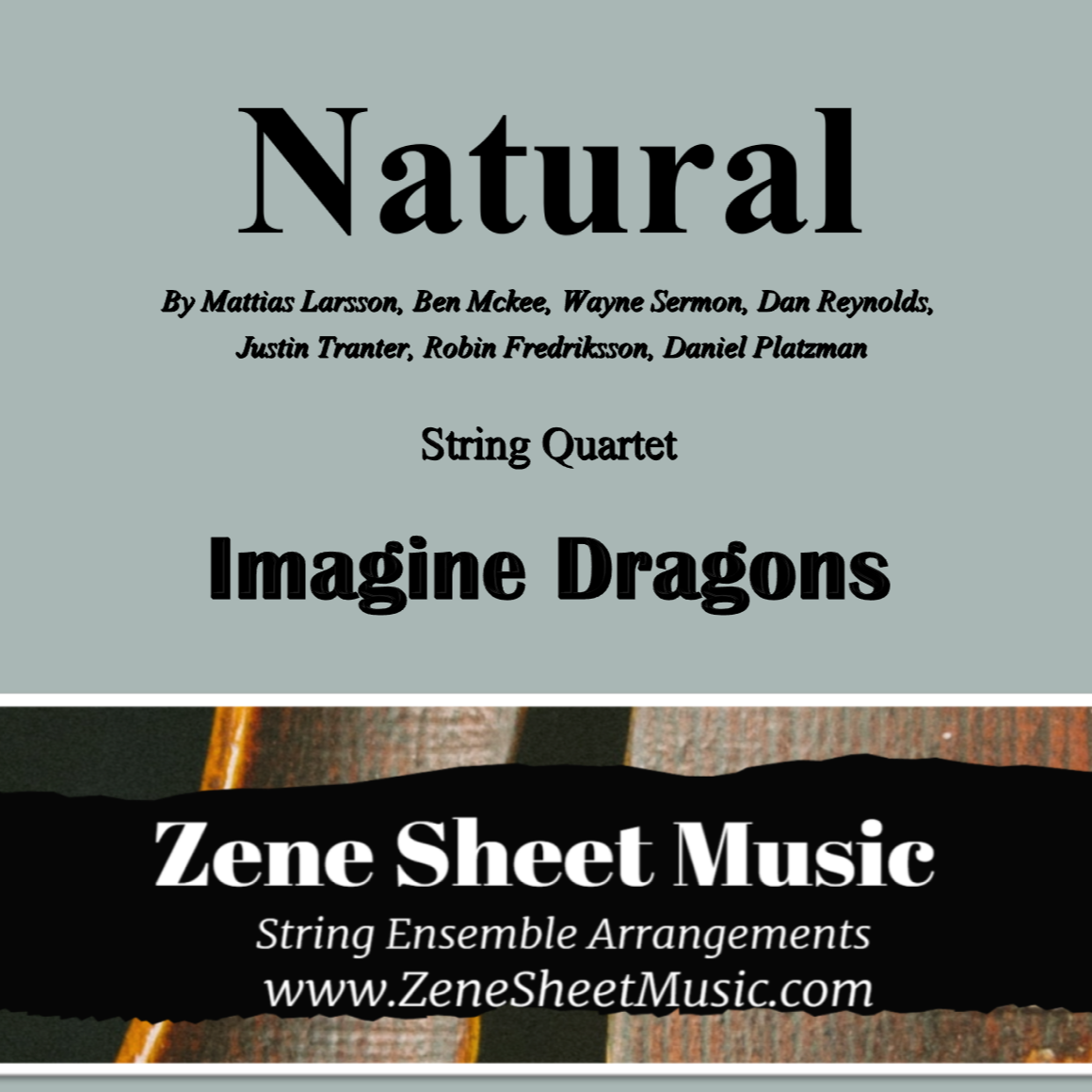 Abdeckung für "Natural (arr. Eve C. Mailly - Zene Strings)" von Imagine Dragons
