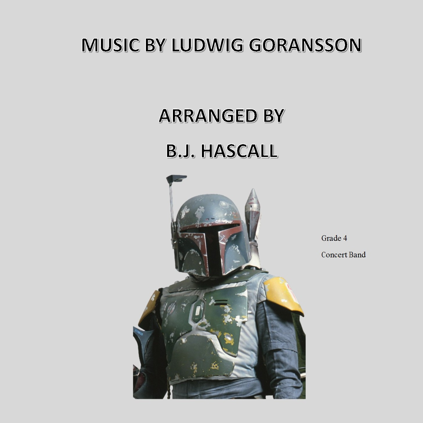 Abdeckung für "The Book Of Boba Fett Main Title Theme (arr. B.J. Hascall)" von Ludwig Goransson