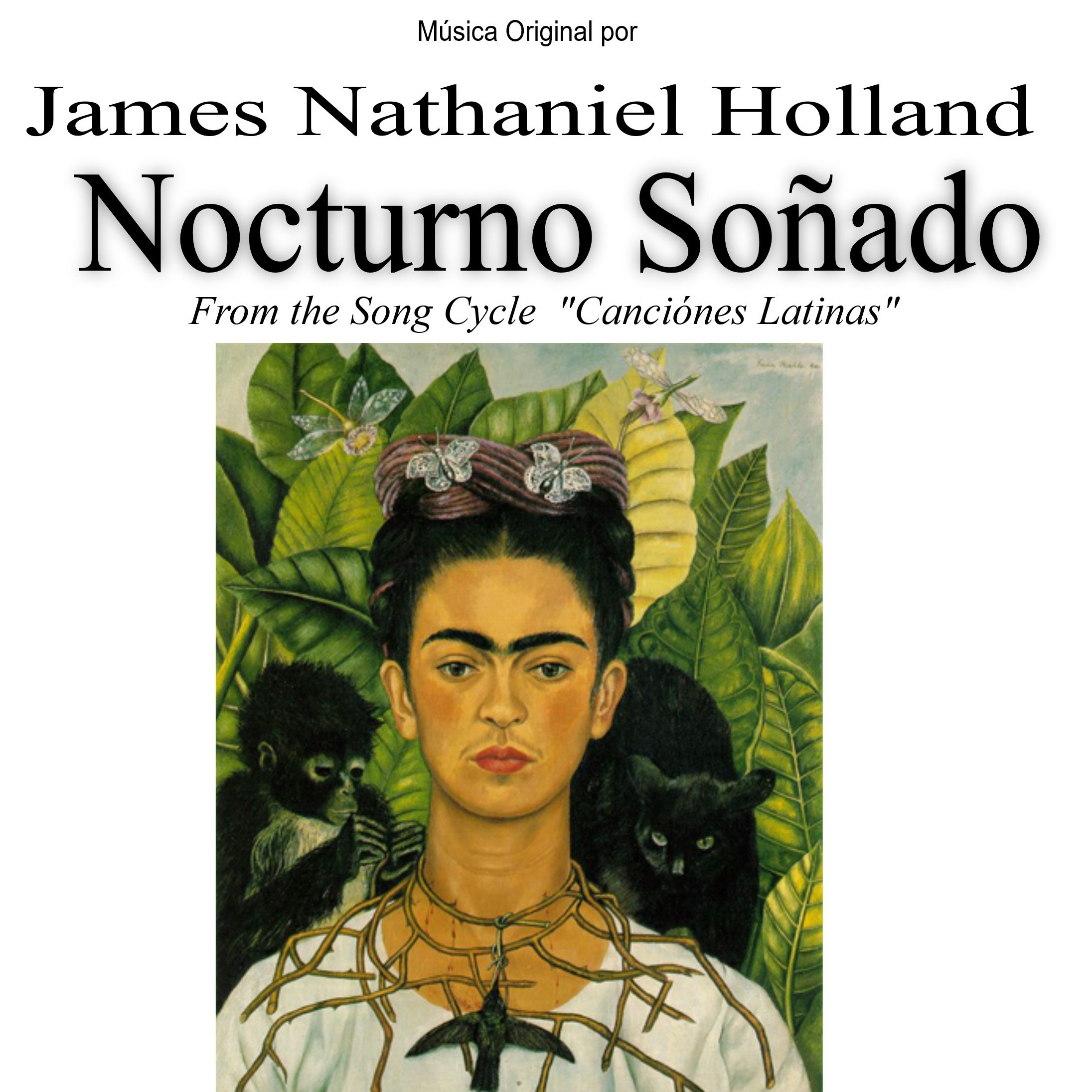 Cover Art for "Nocturno Soñado, Arranged for SATB Choir and Small Ensemble" by James Nathaniel Holland