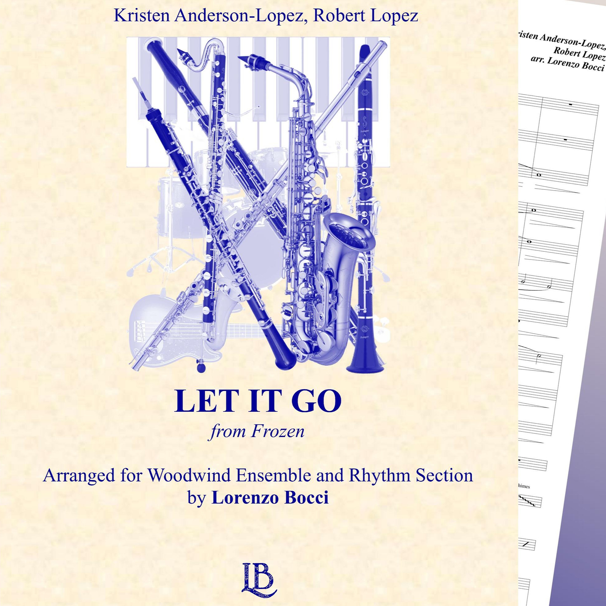 Carátula para "Let It Go (arr. Lorenzo Bocci)" por Idina Menzel