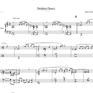 Abdeckung für "Dolphin Dance (arr. Daniel Nicholson)" von Herbie Hancock