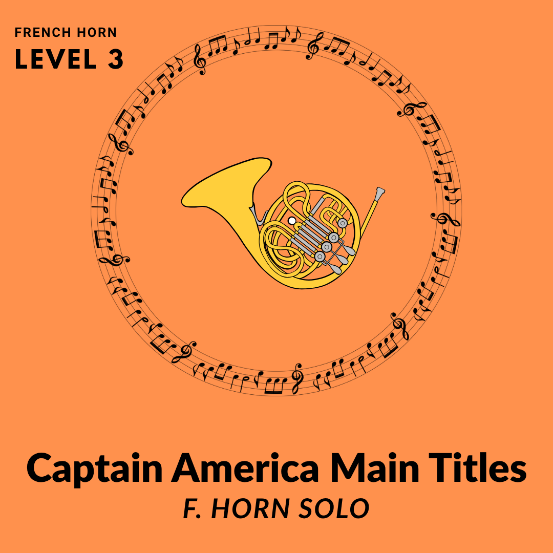 Carátula para "Captain America Main Titles (arr. Almog Itzhaq)" por Alan Silvestri